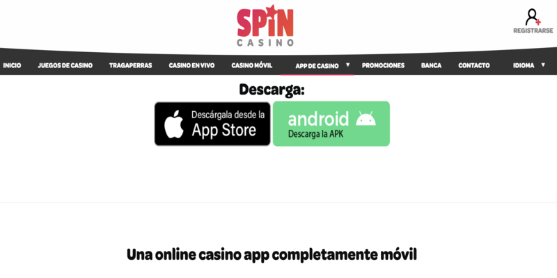 Spin Casino app
