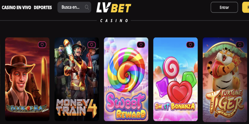 LVBet juegos de casino